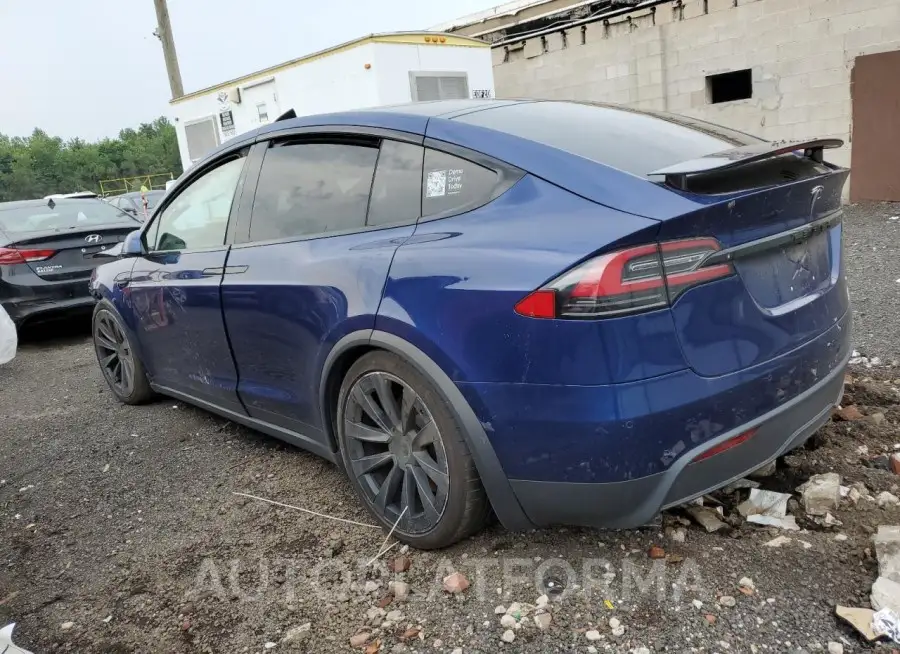 TESLA MODEL X 2022 vin 7SAXCBE6XNF331789 from auto auction Copart