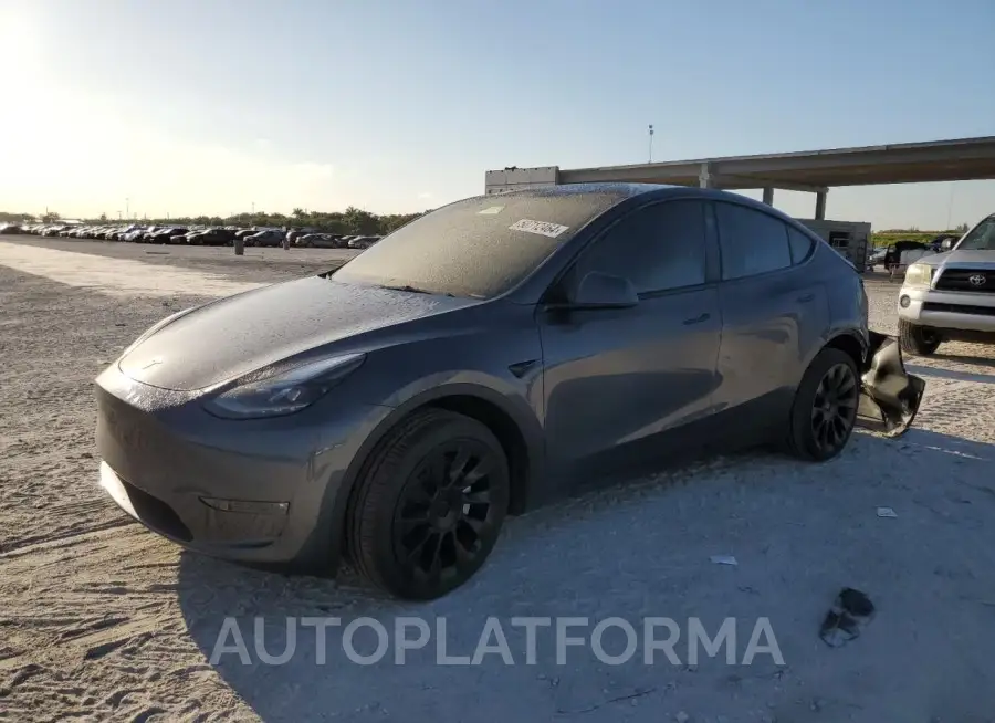 TESLA MODEL Y 2023 vin 7SAYGDEE1PF878545 from auto auction Copart