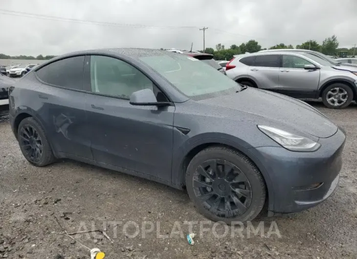 TESLA MODEL Y 2022 vin 7SAYGDEE6NF387384 from auto auction Copart