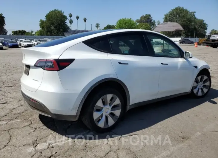 TESLA MODEL Y 2023 vin 7SAYGDEE8PF616800 from auto auction Copart