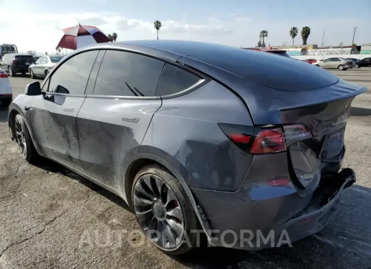 TESLA MODEL Y 2022 vin 7SAYGDEF2NF521171 from auto auction Copart