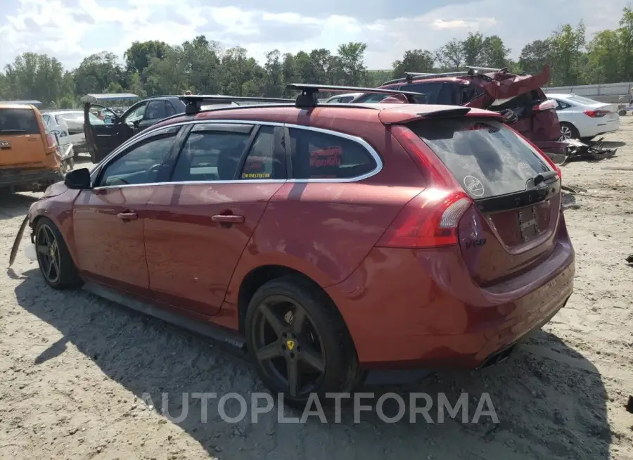 VOLVO V60 PREMIE 2015 vin YV140MEK5F1245621 from auto auction Copart