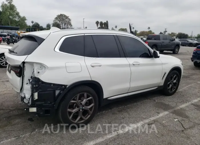 BMW X3 SDRIVE3 2022 vin 5UX43DP05N9K92428 from auto auction Copart