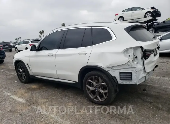 BMW X3 SDRIVE3 2022 vin 5UX43DP05N9K92428 from auto auction Copart