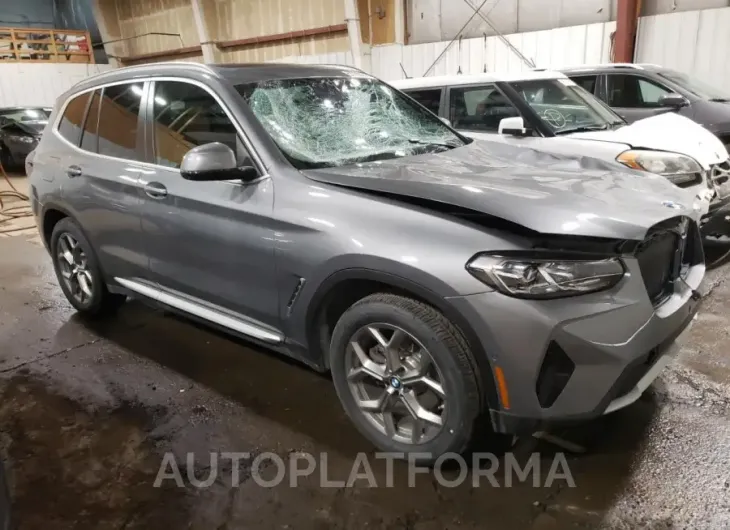 BMW X3 XDRIVE3 2024 vin 5UX53DP02R9U46782 from auto auction Copart