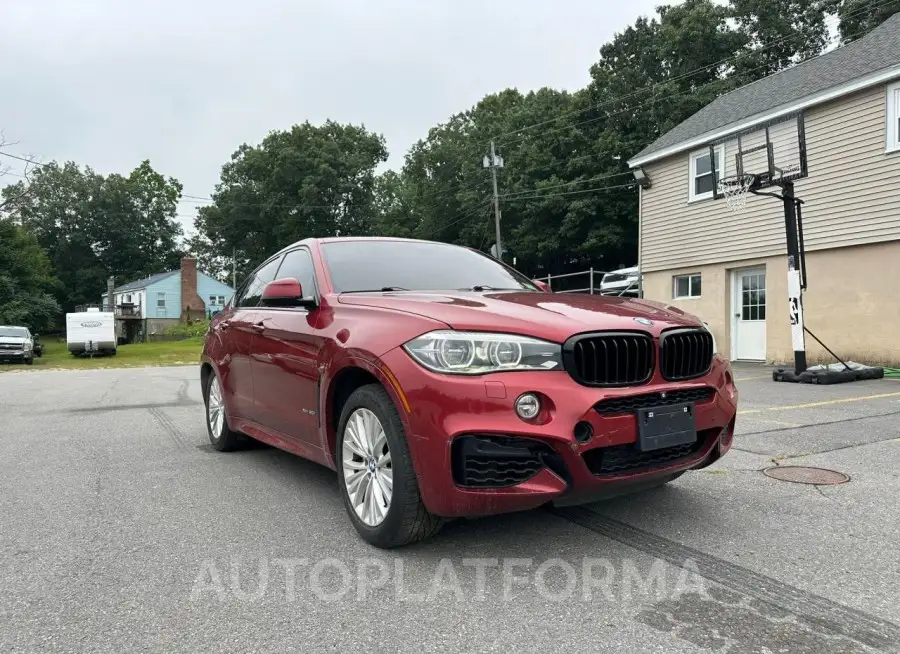 BMW X6 XDRIVE5 2015 vin 5UXKU6C59F0F93634 from auto auction Copart