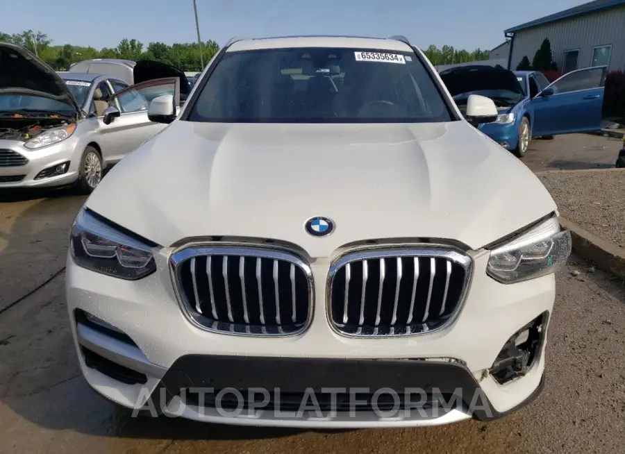 BMW X3 XDRIVE3 2019 vin 5UXTR9C5XKLE11598 from auto auction Copart