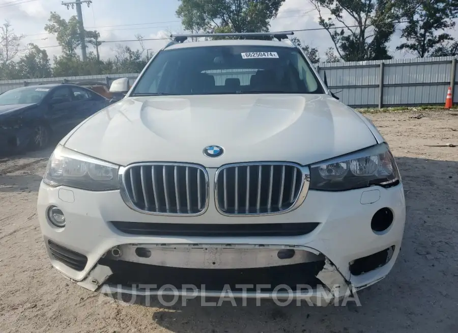 BMW X3 XDRIVE2 2016 vin 5UXWX9C51G0D90863 from auto auction Copart