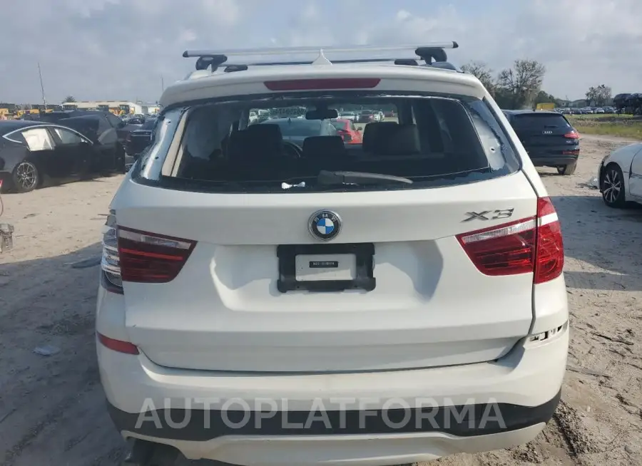 BMW X3 XDRIVE2 2016 vin 5UXWX9C51G0D90863 from auto auction Copart