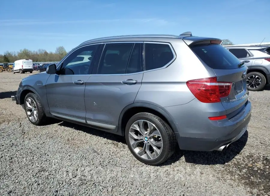 BMW X3 XDRIVE2 2017 vin 5UXWX9C58H0T15544 from auto auction Copart