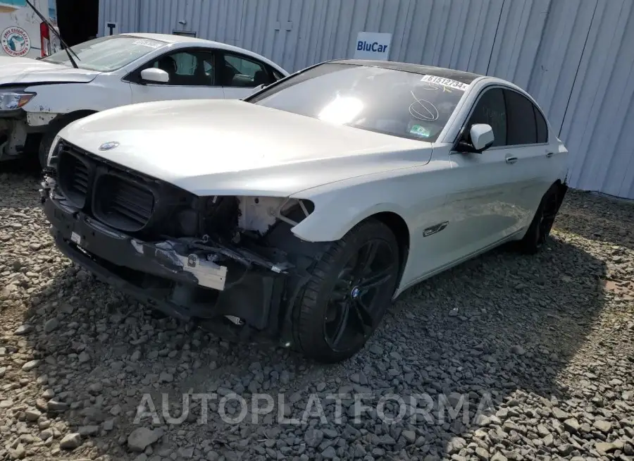 BMW 750 I 2015 vin WBAYA8C54FD825415 from auto auction Copart