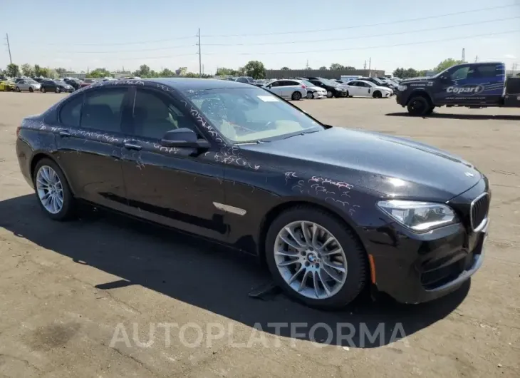 BMW 750 XI 2015 vin WBAYB6C55FD225231 from auto auction Copart