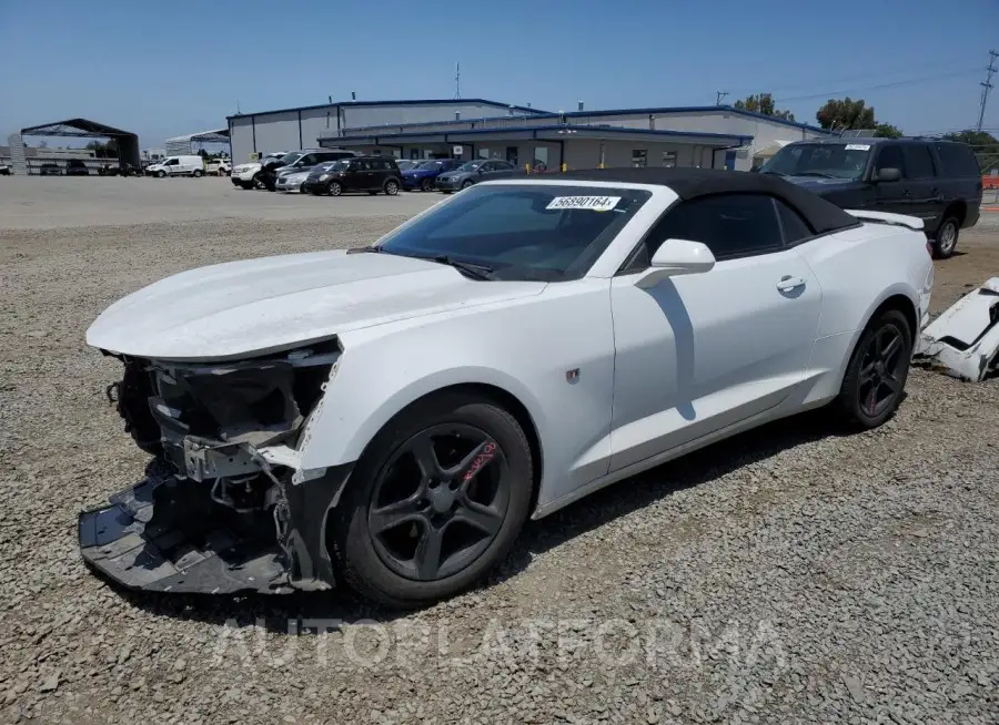 CHEVROLET CAMARO LS 2019 vin 1G1FB3DS2K0107533 from auto auction Copart