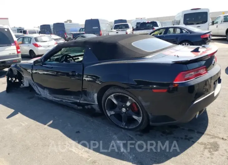 CHEVROLET CAMARO LT 2015 vin 2G1FD3D34F9240860 from auto auction Copart