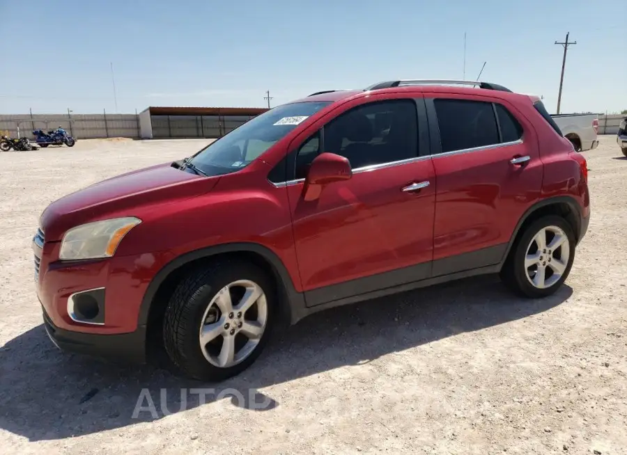 CHEVROLET TRAX LTZ 2015 vin KL7CJNSB2FB203973 from auto auction Copart