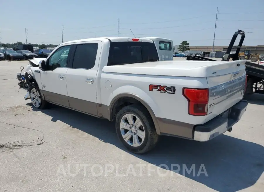 FORD F150 SUPER 2018 vin 1FTEW1E52JFA27374 from auto auction Copart