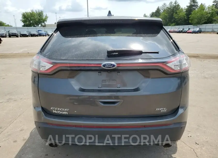 FORD EDGE SEL 2018 vin 2FMPK4J87JBC10644 from auto auction Copart