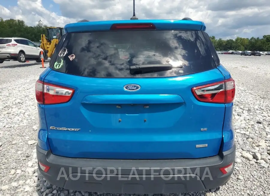 FORD ECOSPORT S 2019 vin MAJ3S2GE0KC277663 from auto auction Copart