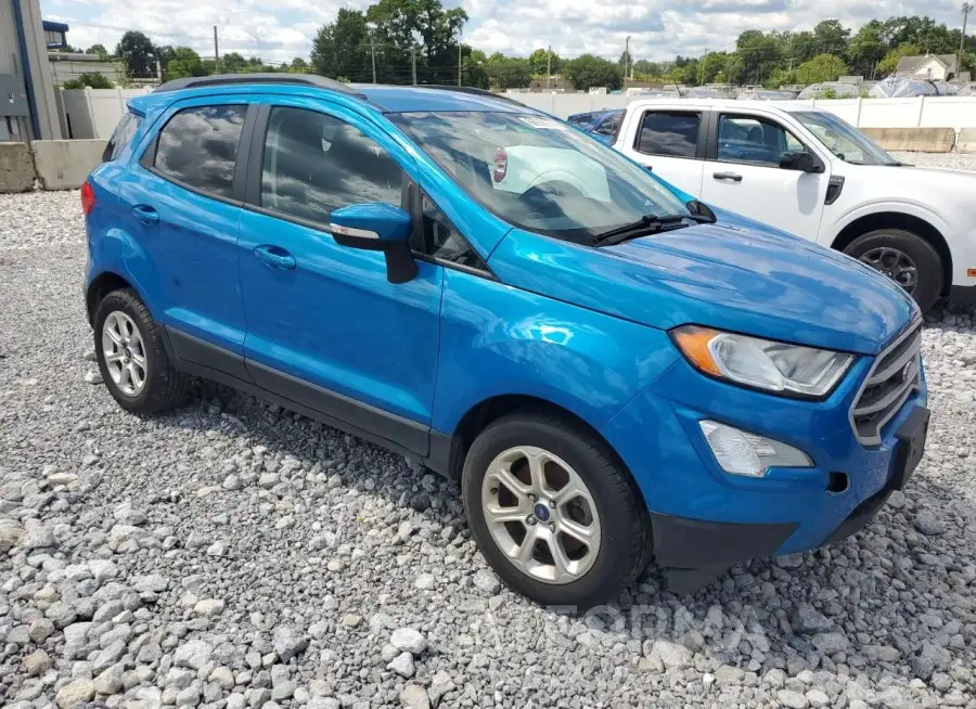 FORD ECOSPORT S 2019 vin MAJ3S2GE0KC277663 from auto auction Copart