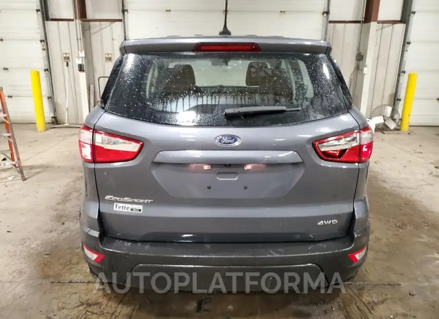 FORD ECOSPORT S 2020 vin MAJ6S3FL7LC391714 from auto auction Copart