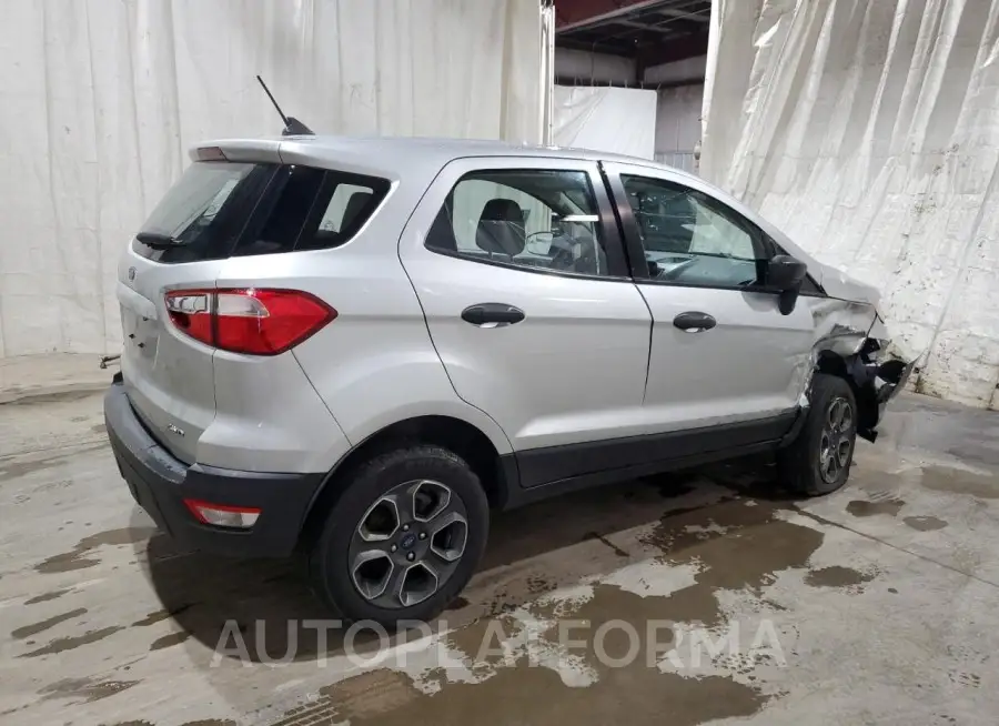 FORD ECOSPORT S 2020 vin MAJ6S3FL8LC386599 from auto auction Copart