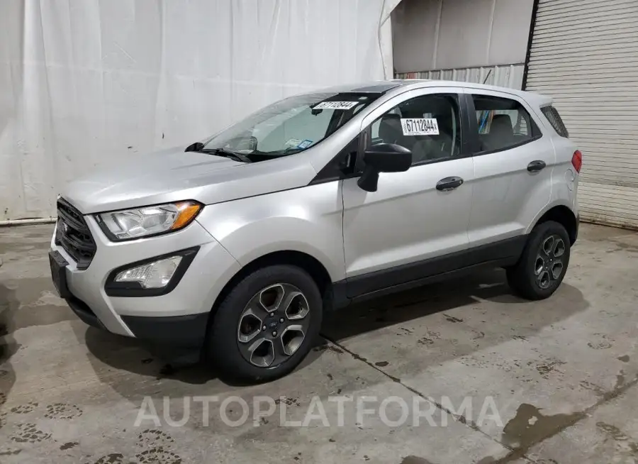 FORD ECOSPORT S 2020 vin MAJ6S3FL8LC386599 from auto auction Copart