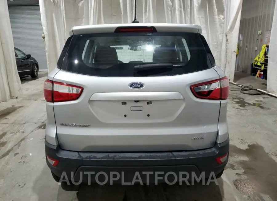 FORD ECOSPORT S 2020 vin MAJ6S3FL8LC386599 from auto auction Copart