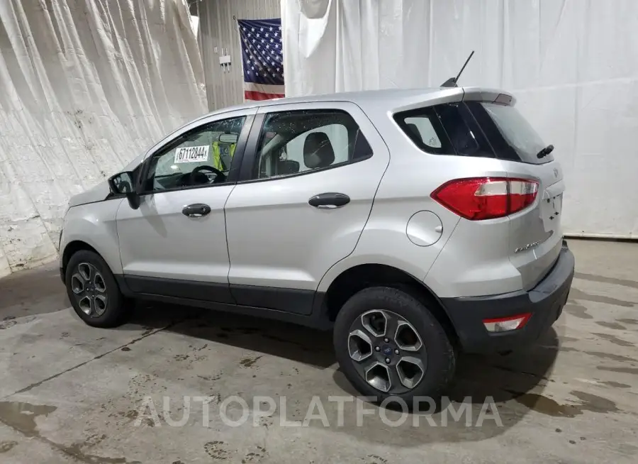 FORD ECOSPORT S 2020 vin MAJ6S3FL8LC386599 from auto auction Copart