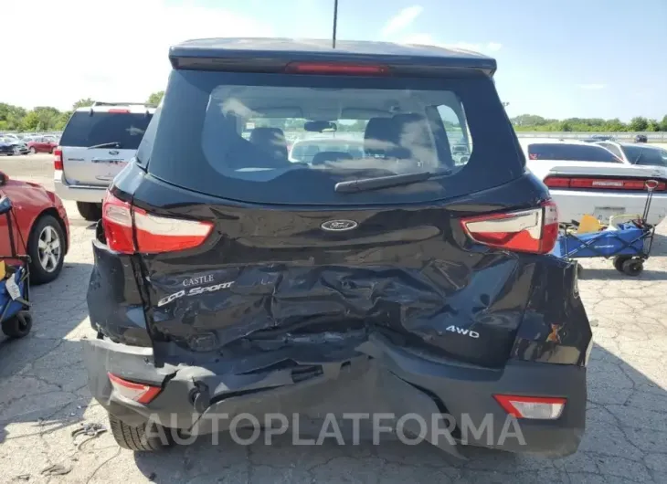 FORD ECOSPORT S 2020 vin MAJ6S3FL9LC320868 from auto auction Copart