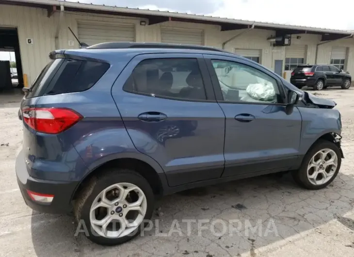 FORD ECOSPORT S 2022 vin MAJ6S3GL1NC460804 from auto auction Copart