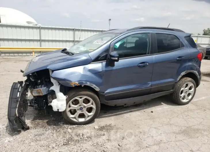 FORD ECOSPORT S 2022 vin MAJ6S3GL1NC460804 from auto auction Copart