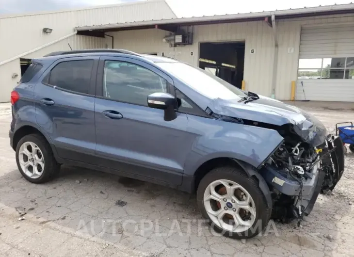 FORD ECOSPORT S 2022 vin MAJ6S3GL1NC460804 from auto auction Copart