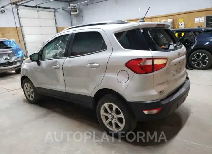 FORD ECOSPORT S 2020 vin MAJ6S3GL8LC360471 from auto auction Copart