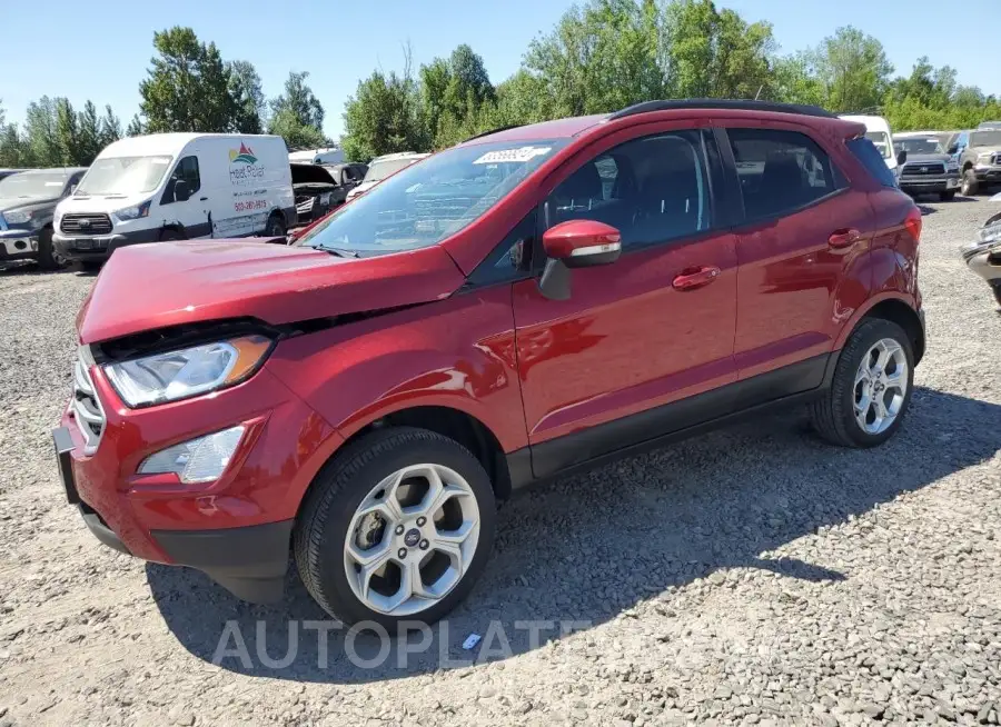 FORD ECOSPORT S 2022 vin MAJ6S3GL9NC465586 from auto auction Copart