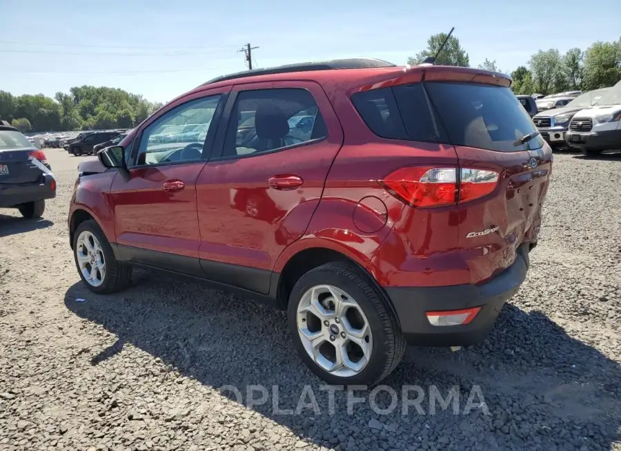 FORD ECOSPORT S 2022 vin MAJ6S3GL9NC465586 from auto auction Copart