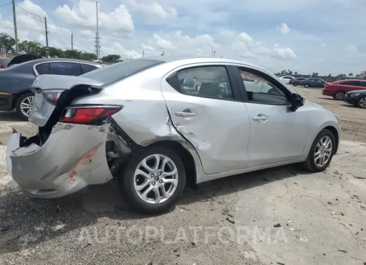 TOYOTA YARIS IA 2018 vin 3MYDLBYV5JY319598 from auto auction Copart