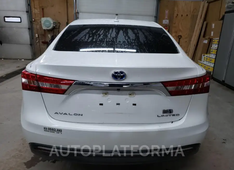 TOYOTA AVALON HYB 2015 vin 4T1BD1EB8FU036237 from auto auction Copart