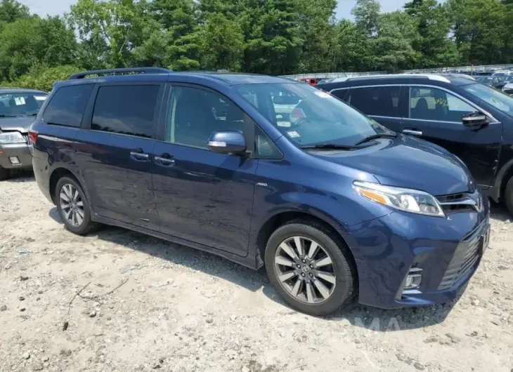 TOYOTA SIENNA XLE 2020 vin 5TDDZ3DC2LS250693 from auto auction Copart