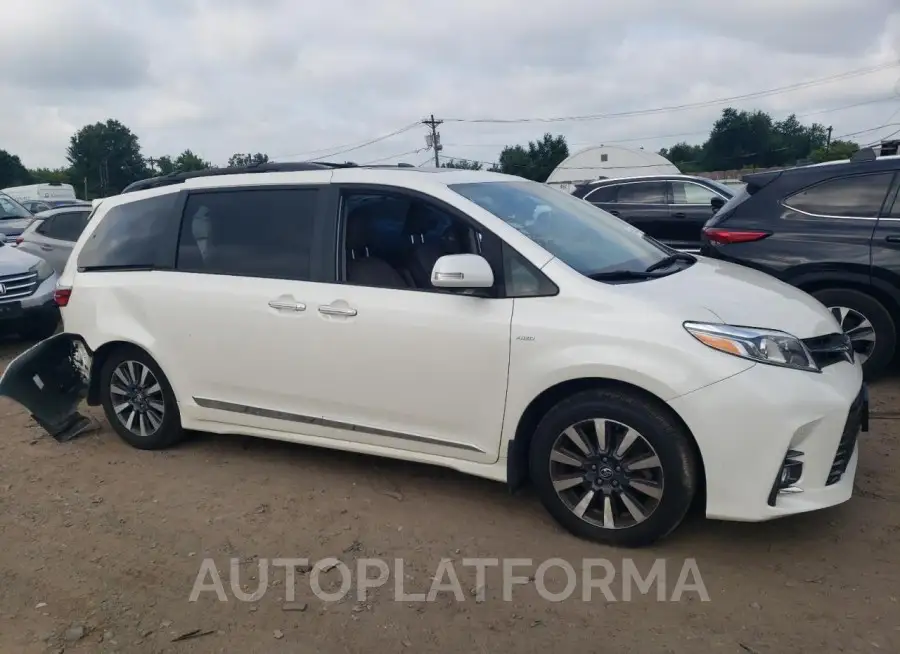 TOYOTA SIENNA XLE 2019 vin 5TDDZ3DC9KS209931 from auto auction Copart