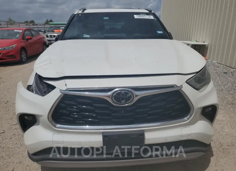 TOYOTA HIGHLANDER 2021 vin 5TDFZRAH1MS076676 from auto auction Copart