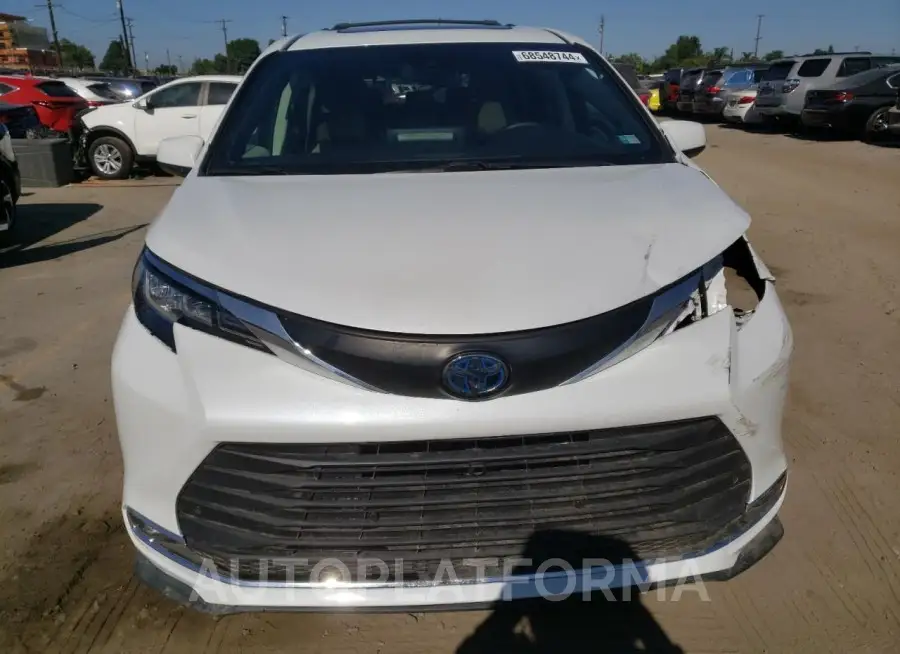 TOYOTA SIENNA XLE 2022 vin 5TDJRKEC1NS087064 from auto auction Copart