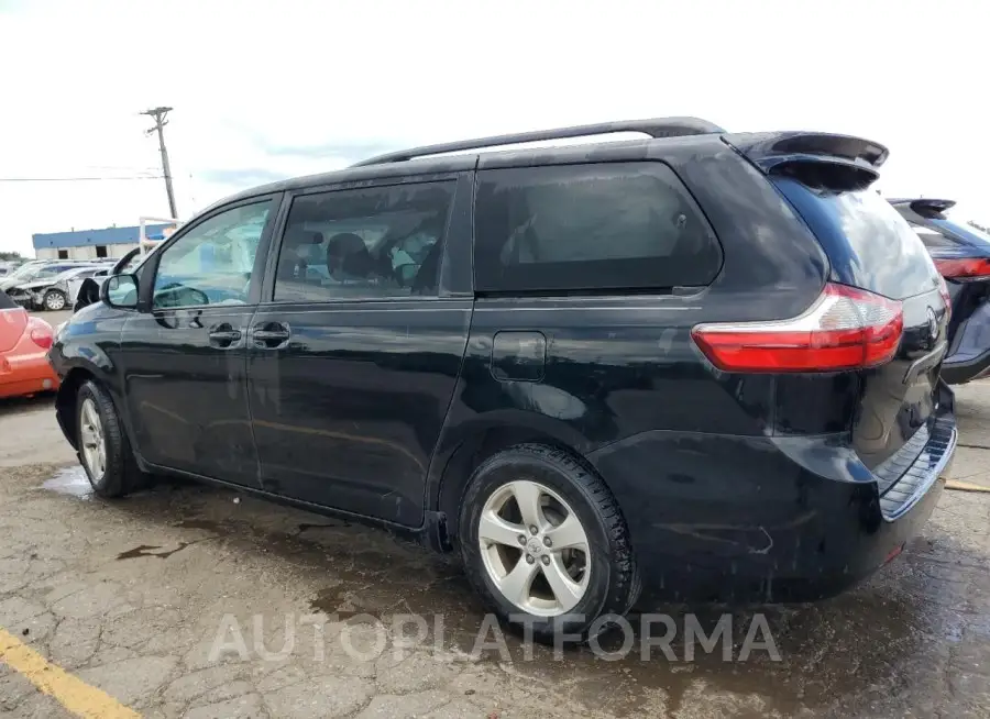 TOYOTA SIENNA LE 2017 vin 5TDKZ3DC3HS832624 from auto auction Copart