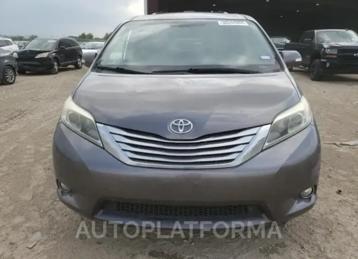 TOYOTA SIENNA XLE 2015 vin 5TDYK3DC0FS643862 from auto auction Copart