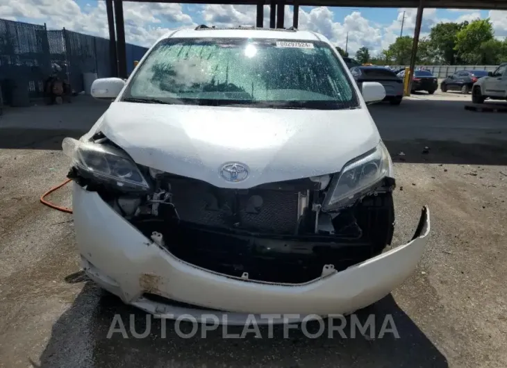 TOYOTA SIENNA XLE 2015 vin 5TDYK3DC8FS593230 from auto auction Copart