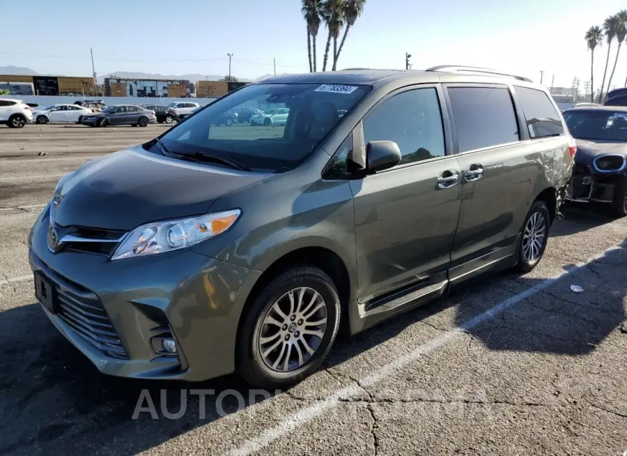 TOYOTA SIENNA XLE 2019 vin 5TDYZ3DC5KS996488 from auto auction Copart