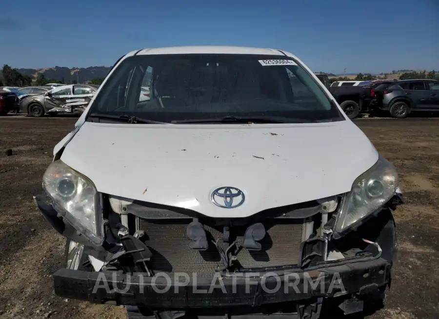 TOYOTA SIENNA 2016 vin 5TDZK3DC1GS751882 from auto auction Copart