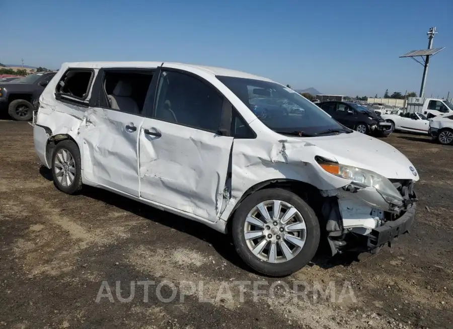 TOYOTA SIENNA 2016 vin 5TDZK3DC1GS751882 from auto auction Copart