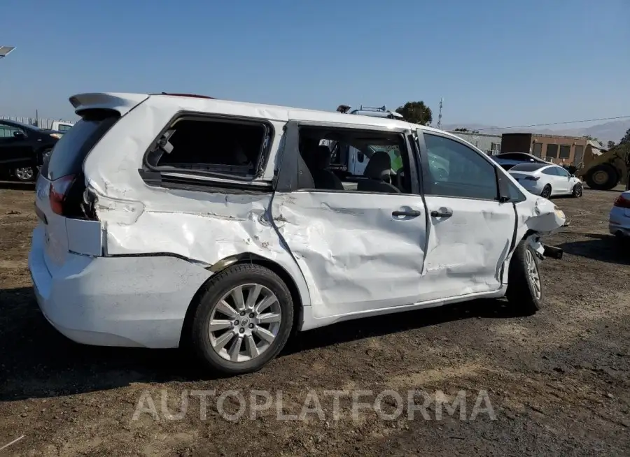 TOYOTA SIENNA 2016 vin 5TDZK3DC1GS751882 from auto auction Copart