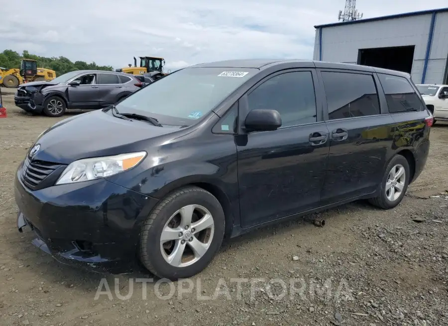 TOYOTA SIENNA 2015 vin 5TDZK3DC4FS626762 from auto auction Copart