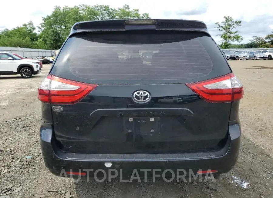 TOYOTA SIENNA 2015 vin 5TDZK3DC4FS626762 from auto auction Copart